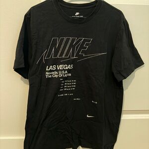 Nike Black Las Vegas Graphic Short Sleeve Tee